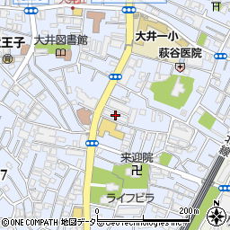 日本海事協会大井住宅周辺の地図