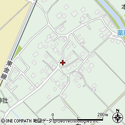千葉県山武市島294周辺の地図
