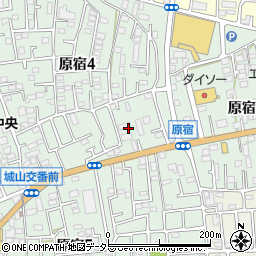 神奈川県相模原市緑区原宿4丁目2周辺の地図