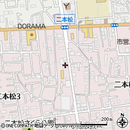 きらぼし銀行二本松支店 ＡＴＭ周辺の地図