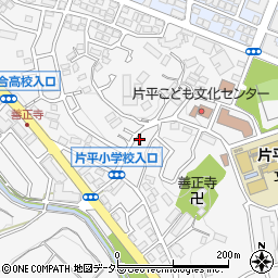 西山商事株式会社　柿生営業所周辺の地図