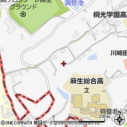 神奈川県川崎市麻生区片平1679周辺の地図