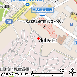 東京都町田市小山町1964周辺の地図