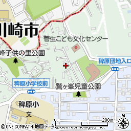 神奈川県川崎市宮前区菅生ケ丘15周辺の地図