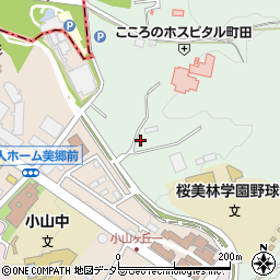 東京都町田市上小山田町2155周辺の地図