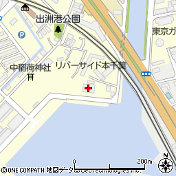 千葉倉庫周辺の地図