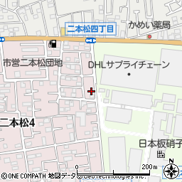 クリスタレン・モア周辺の地図