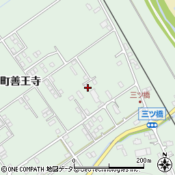 京都府京丹後市大宮町善王寺590-9周辺の地図