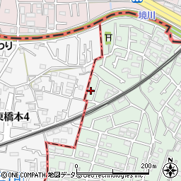 神奈川県相模原市中央区宮下本町3丁目58-18周辺の地図