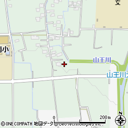 山梨県中央市下河東741周辺の地図