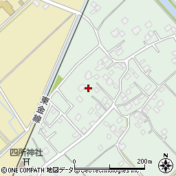 千葉県山武市島276周辺の地図