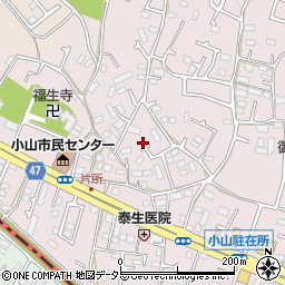 東京都町田市小山町2439-4周辺の地図