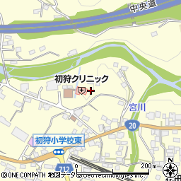 初狩富士薬局周辺の地図