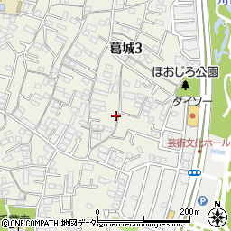 千葉県千葉市中央区葛城3丁目10-11周辺の地図