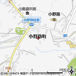 東京都町田市小野路町1050周辺の地図