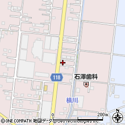 山梨県南アルプス市藤田2136-2周辺の地図