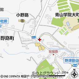 東京都町田市小野路町1399-12周辺の地図