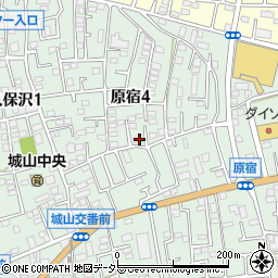 神奈川県相模原市緑区原宿4丁目周辺の地図
