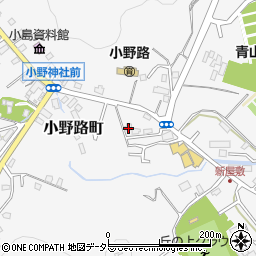 東京都町田市小野路町1104周辺の地図