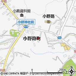 東京都町田市小野路町1022周辺の地図