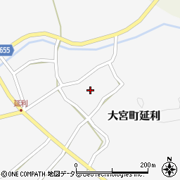 京都府京丹後市大宮町延利周辺の地図