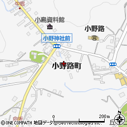 東京都町田市小野路町1048周辺の地図