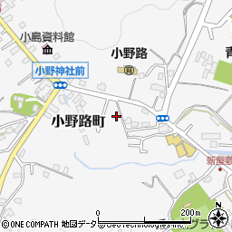 小野路町田公園周辺の地図