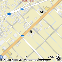 ＥＮＥＯＳセルフステーション成東ＳＳ周辺の地図