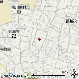 千葉県千葉市中央区葛城2丁目16周辺の地図