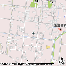 山梨県南アルプス市藤田573-1周辺の地図