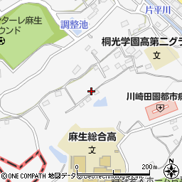 神奈川県川崎市麻生区片平1682周辺の地図