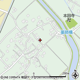 千葉県山武市島316周辺の地図