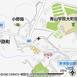 東京都町田市小野路町1399-4周辺の地図