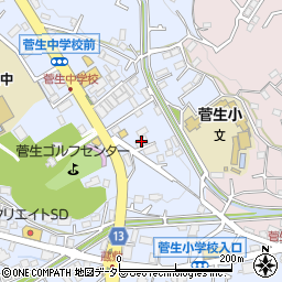 東信建材神奈川営業所周辺の地図