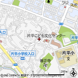 神奈川県川崎市麻生区片平5丁目周辺の地図