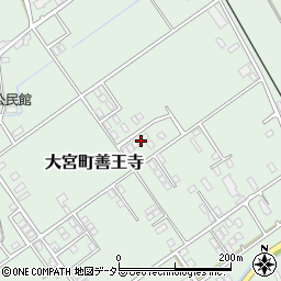 京都府京丹後市大宮町善王寺492-21周辺の地図