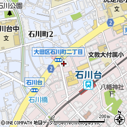 ジョイフィット２４石川台周辺の地図