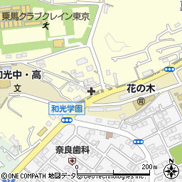 東京都町田市真光寺町1387-1周辺の地図