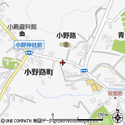 東京都町田市小野路町1110周辺の地図