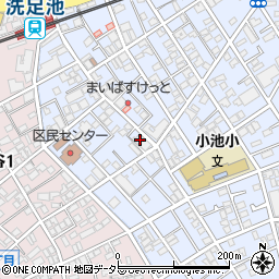 東京スター銀行トップ洗足池店 ＡＴＭ周辺の地図