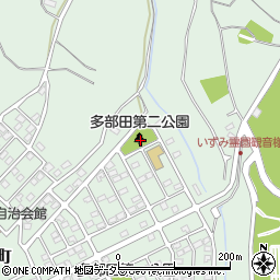多部田第2公園周辺の地図