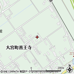 京都府京丹後市大宮町善王寺492-8周辺の地図