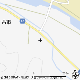 兵庫県美方郡新温泉町古市542周辺の地図