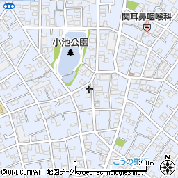 アコール上池台周辺の地図