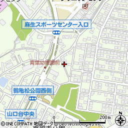 上麻生北第3公園周辺の地図