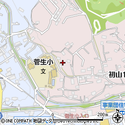 神奈川県川崎市宮前区初山1丁目35周辺の地図