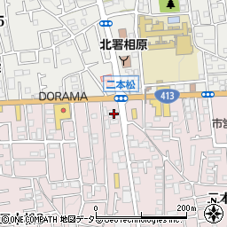 神奈川県相模原市緑区二本松3丁目1-50周辺の地図
