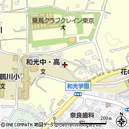東京都町田市真光寺町1357周辺の地図