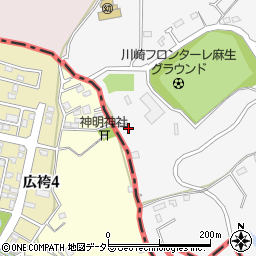 神奈川県川崎市麻生区片平1589周辺の地図