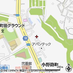 東京都町田市小野路町2412周辺の地図